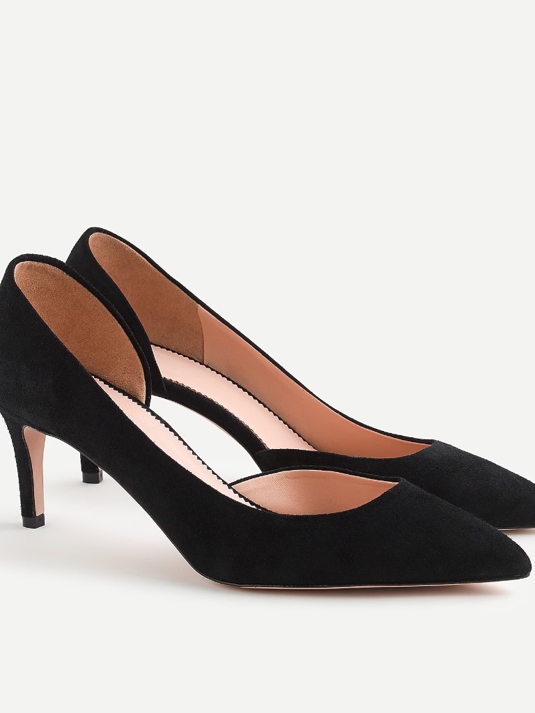 J. Crew Lucie Suede Pumps